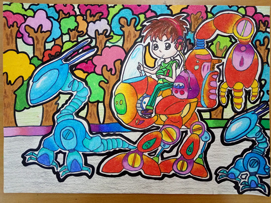 韓恩源《智能行走觀光機器人》輔導教師：時尹航（工一?。? oldsrc=