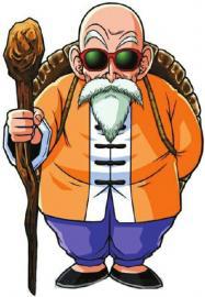 　《七龍珠》經(jīng)典形象龜仙人。