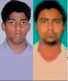 輪奸女記者一案中的兩名主要嫌疑犯。