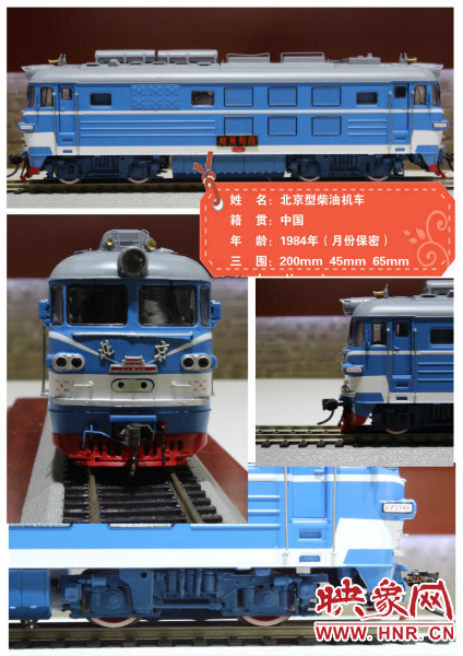 1984年中國(guó)北京型柴油機(jī)車