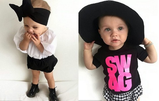 英國1歲小蘿莉成時(shí)尚偶像 代言35個(gè)品牌