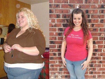 美國肥胖女子減肥136斤 遭未婚夫反對(duì)致分手(圖)