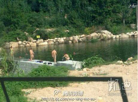 網(wǎng)友曝光的現(xiàn)場圖片。（圖片來自網(wǎng)絡）