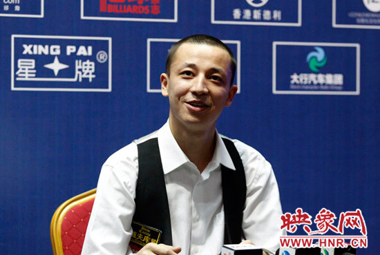 發(fā)布會上，中國業(yè)余選手帕如克很期待下一句的比賽