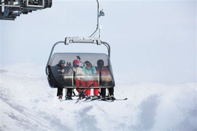 云頂樂(lè)園的高速纜車(chē)。