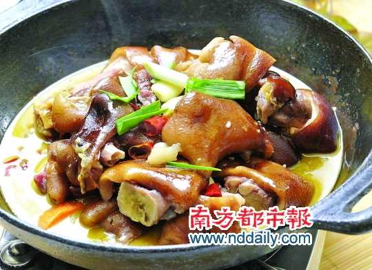臘豬腳跟鹵豬手、南乳豬手味道是完全不同的