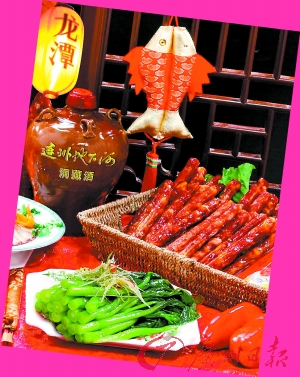 連州菜心、臘味飄香。