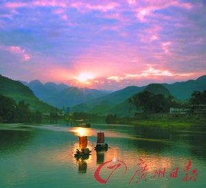 山清水秀的連州。