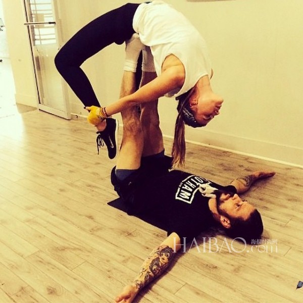 超?，旣惸取ち詹?(Maryna Linchuk) 近期健身私照