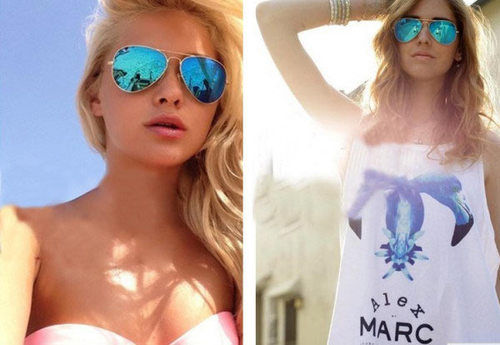 艷陽天 太陽鏡和口紅會(huì)更配哦