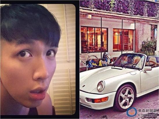 柯震東自己也擁有一輛法拉利跑車，但這次發(fā)生車禍并非他所駕駛，而出事后本人也沒做出說明。