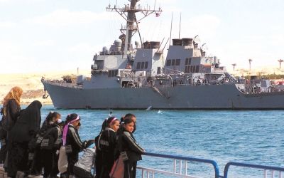 美國海軍“馬漢”號驅(qū)逐艦（資料圖片）。圖/CFP