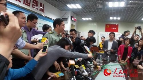廣州軍區(qū)廣州總醫(yī)院發(fā)布會現(xiàn)場。