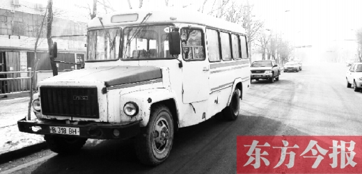 哈薩克斯坦的客車 哈薩克斯坦的客車