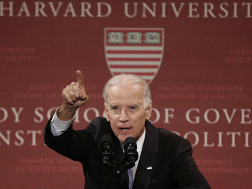 美國(guó)副總統(tǒng)拜登。資料圖