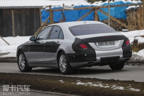 全新奔馳S級(jí)諜照