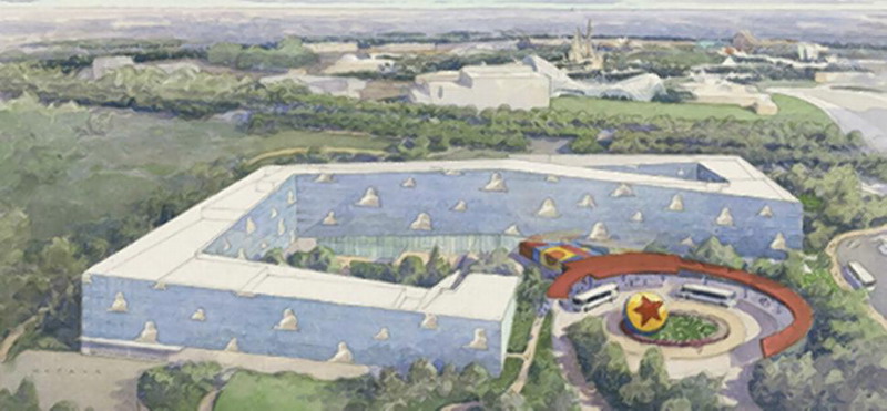 上海迪士尼樂園設(shè)計(jì)圖 充滿魔幻色彩