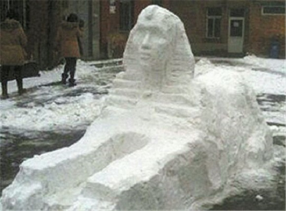 創(chuàng)意十足！日系列卡通雪人走紅