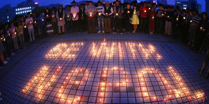 世界各地民眾為尼泊爾地震遇難者祈禱 世界各地民眾為尼泊爾地震遇難者祈禱