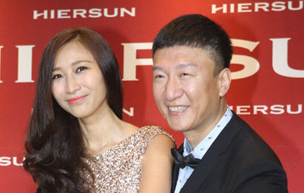 圖為孫紅雷、王駿迪夫婦。