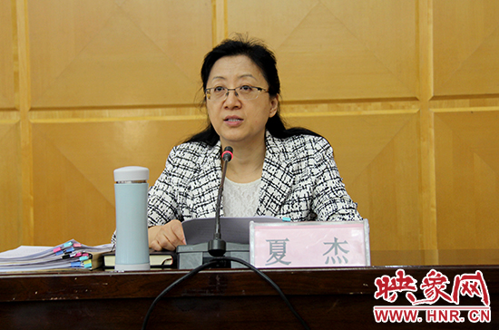 河南省委常委、組織部部長(zhǎng)夏杰