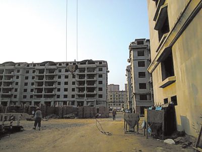 　適園雅居小區(qū)，已建起13棟住宅樓。