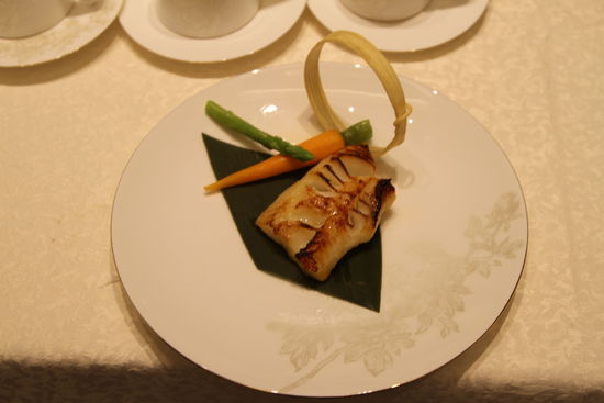 香烤銀鱈魚。 花惠生 供圖