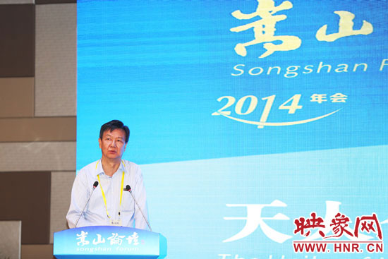 國務(wù)院發(fā)展研究中心原副主任、研究員盧中原演講。