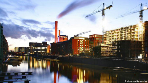 資料圖片：德國(guó)法蘭克福。（德國(guó)之聲電臺(tái)網(wǎng)站）