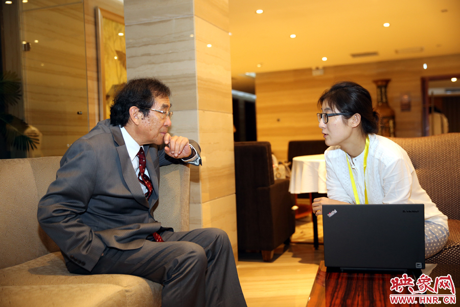 映象網(wǎng)記者專訪杜維明教授。