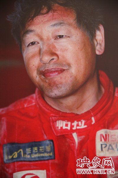 盧寧軍賽場(chǎng)的一刻。