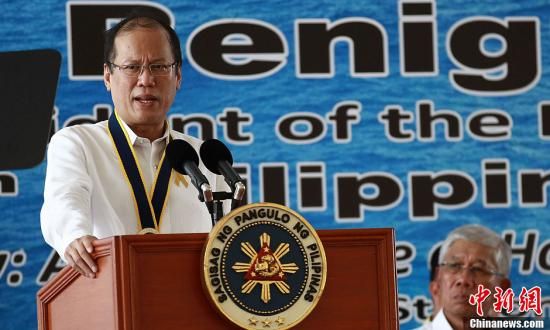 　　資料圖：菲律賓總統(tǒng)阿基諾。中新社發(fā) Malacanang 攝