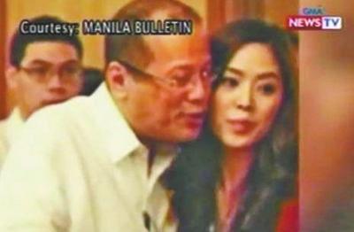 2012年,阿基諾三世與比自己小23歲的韓裔女主播格雷斯·李在一起。