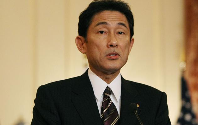 日本外相岸田文雄(資料圖片) 日本外相岸田文雄(資料圖片)