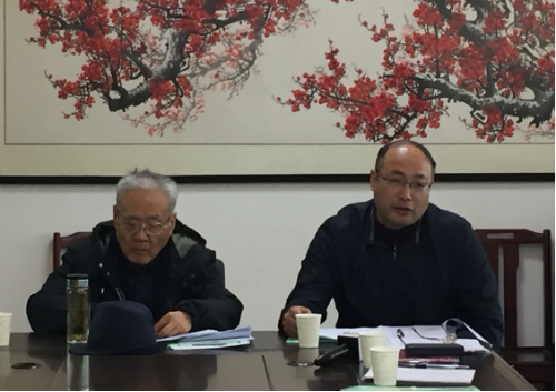 （左：原周口地區(qū)常委秘書長梁祖靈 ；右：鄲城縣委常委組織部長侯磊 ）