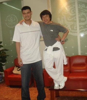 當姚明夫婦遇見陸毅夫婦，一不小心，信號又滿格了~