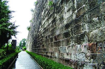 　　東水關(guān)處的城墻。資料圖片