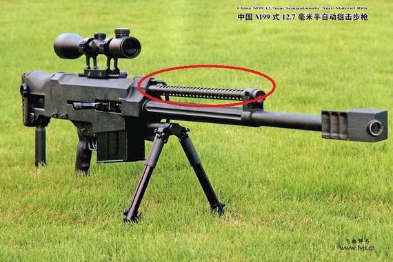 資料圖：M99型狙擊步槍。