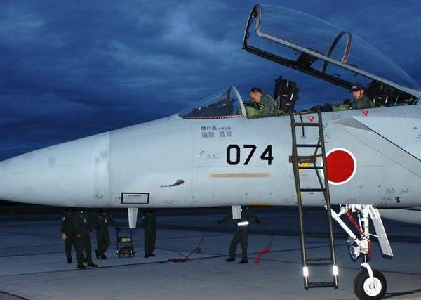 日本的F-15戰(zhàn)斗機(jī)。