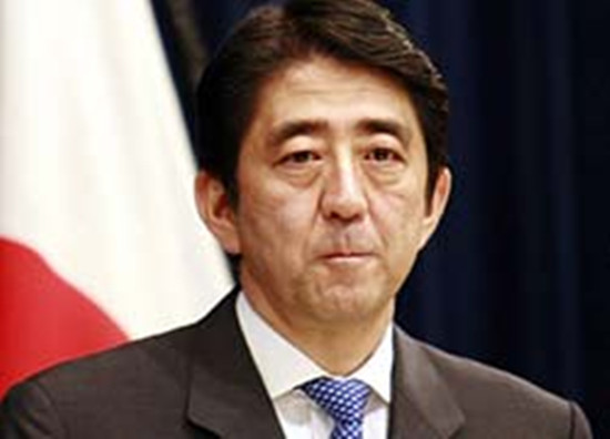 原文配圖：日本首相安倍晉三。