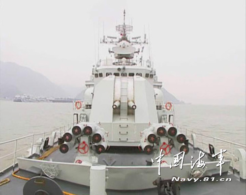 東海艦隊遠海訓練艦艇編隊赴西太平洋訓練。