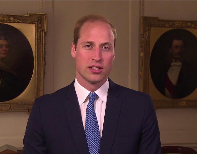 威廉王子新春拜年！